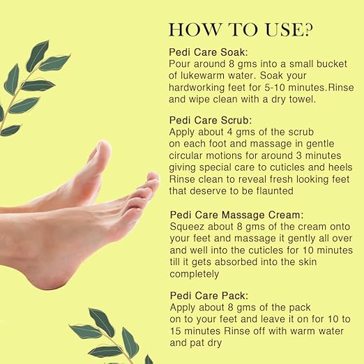 Richfeel Naturals Pedi Care Kit|200 gms|MRP 650