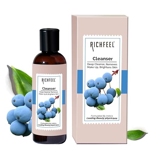 Richfeel Gentle Face Cleanser for Dry to Normal, Sensitive Skin|100 ml|MRP 209