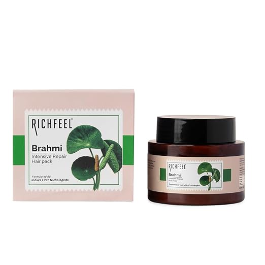 Richfeel Brahmi Intensive Repair Hair Pack|100 gms|MRP 352