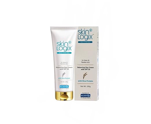 Richfeel Skin Logix Whitening Balancing Day Cream Spf 50|200 gms|MRP 1526