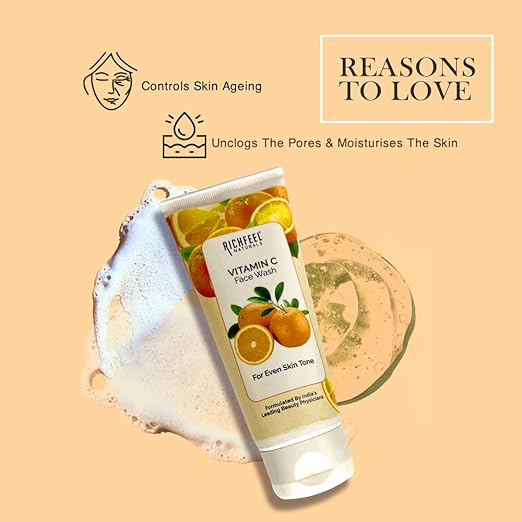 Richfeel Vitamin C Face Wash|100 gms|MRP 225