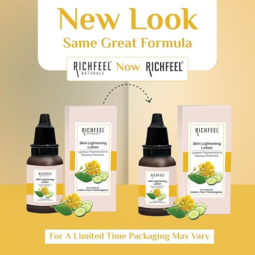 Richfeel Skin Lightening Lotion|10 ml|MRP 341