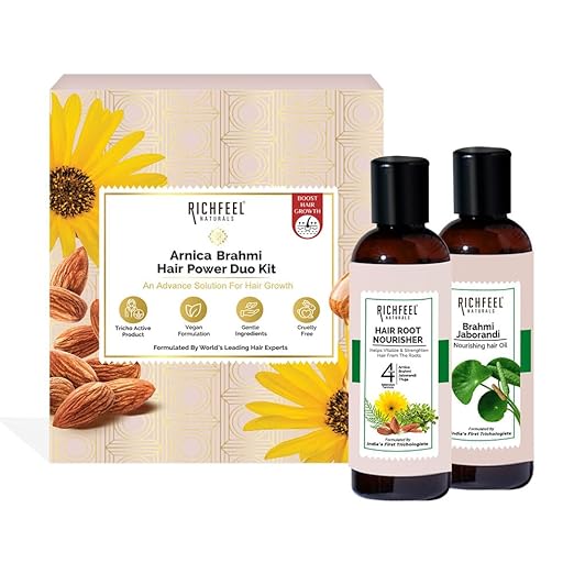 Richfeel Arnica Brahmi Hair Power Duo Kit|160 gms|MRP 849