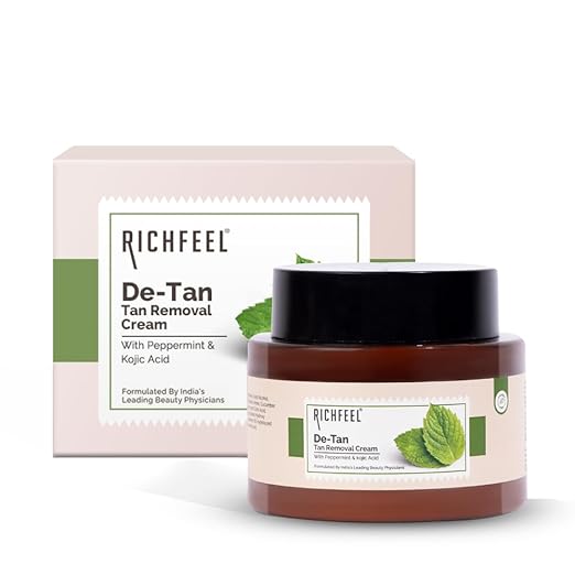 Richfeel De-tan Cream Brightens & Evens Skin|100 gms|MRP 385