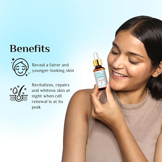 Richfeel Skin Logix Whitening Advance Night Repair Serum|25 ml|MRP 310