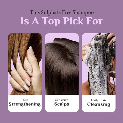 Richfeel Mild Sulphate Free Shampoo|220 ml|MRP 265