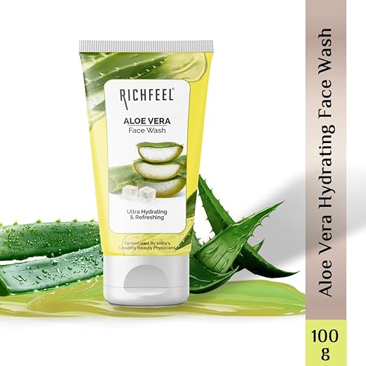 Richfeel Alovera Face Wash|100 gms|MRP 225