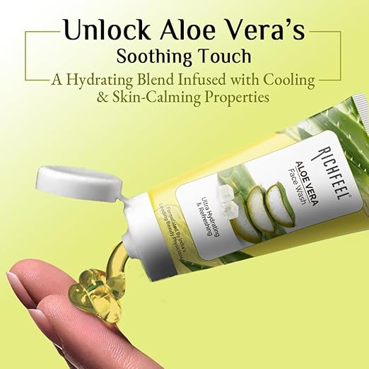 Richfeel Alovera Face Wash|100 gms|MRP 225