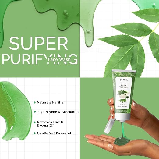 Richfeel Neem Face Wash|100 gms|MRP 225