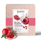 Richfeel Detan Facial Kit with Pomegranate With Brightens Complexion|30 gms|MRP 495
