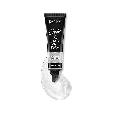 Renee Crystal Lip Gloss 01 Moonstone|8 ml|MRP 350