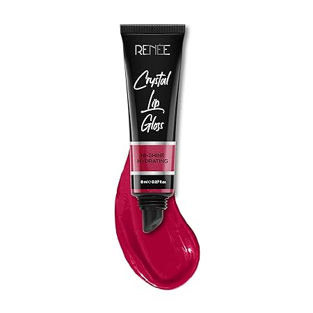 Renee Crystal Lip Gloss 05 Garnet|8 ml|MRP 350