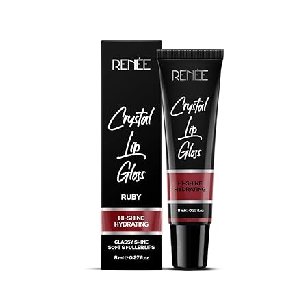 Renee Crystal Lip Gloss 06 Ruby|8 ml|MRP 350