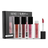 Renee Stay With Me Mini Matte Lip Color 02 Nutty Nudes|8 ml|MRP 700