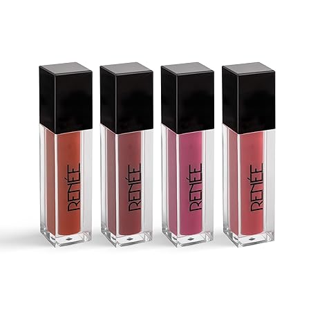 Renee Stay With Me Mini Matte Lip Color 02 Nutty Nudes|8 ml|MRP 700
