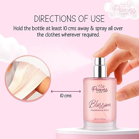 Renee Princess Blossom Fragrance Mist|30 ml|MRP 499