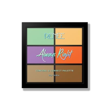 Renee Always Right Conceal & Correct Palette|12 gms|MRP 499