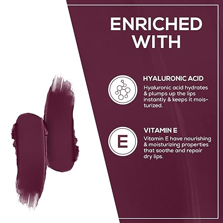 Renee Stunner Matte Lipstick - Fired Up|4 gms|MRP 499