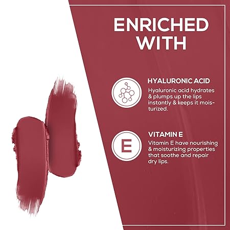 Renee Stunner Matte Lipstick - Brave Heart|4 gms|MRP 499