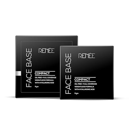 Renee Face Base Compact Powder - Acorn Beige|9 gms|MRP 450
