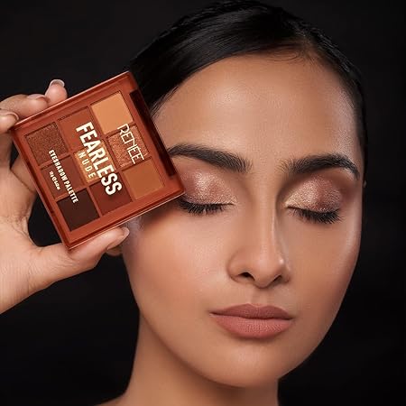 Renee  Fearless Eyeshadow Palette - Nude|12 gms|MRP 499