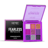 Renee Fearless Eyeshadow Palette - Metallic|12 gms|MRP 499