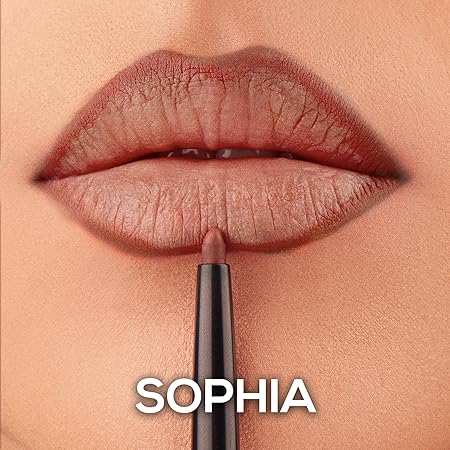 Renee Outline Lip Liner With Built-in Sharpener 08 Isabelle|0.35 gms|MRP 350