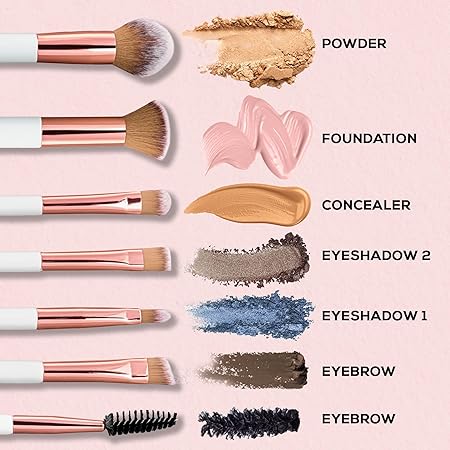 Renee All In 1 Professional Makeup Brush - Set Of 6|126 gms|MRP 1200