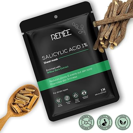Renee Salicylic Acid 1% Sheet Mask|20 ml|MRP 149