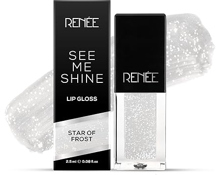 Renee See Me Shine Lip Gloss - Star Of Frost|2.5 ml|MRP 350