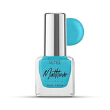 Renee Mattitude Nail Paint- Azure Blu|10 ml|MRP 149