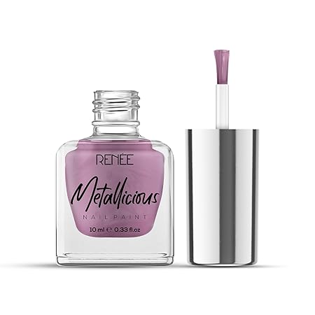 Renee Metallicious Nail Paint- Tea Rose|10 ml|MRP 149