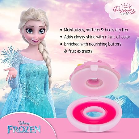 Renee Disney Frozen Princess By RENEE Donut Jelly Lip Balm Elsa|2.8 gms|MRP 399
