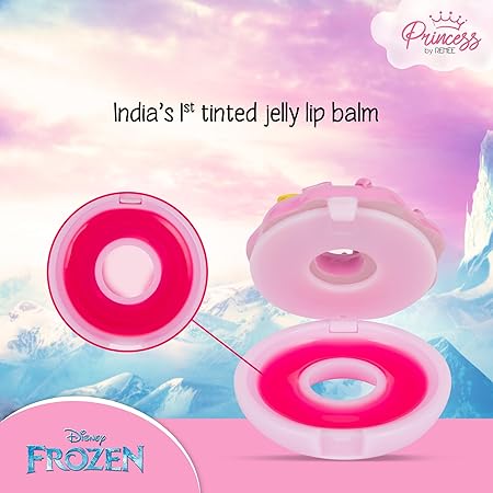 Renee Disney Frozen Princess By RENEE Donut Jelly Lip Balm Elsa|2.8 gms|MRP 399