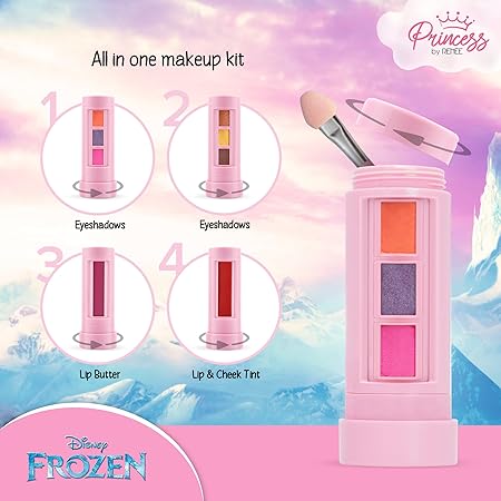 Princess By Renee Disnep Frozen Cosmetics ELSA Unicorn Makeup Kit|7.4 gms|MRP 950