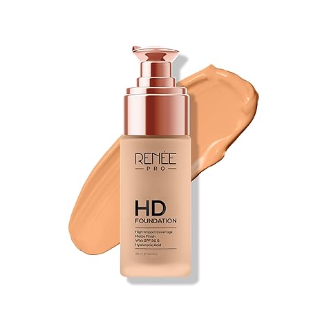 Renee PRO HD Foundation - Maple|30 ml|MRP 1050