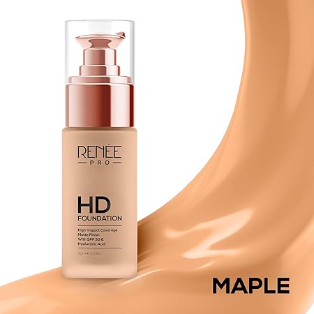 Renee PRO HD Foundation - Maple|30 ml|MRP 1050