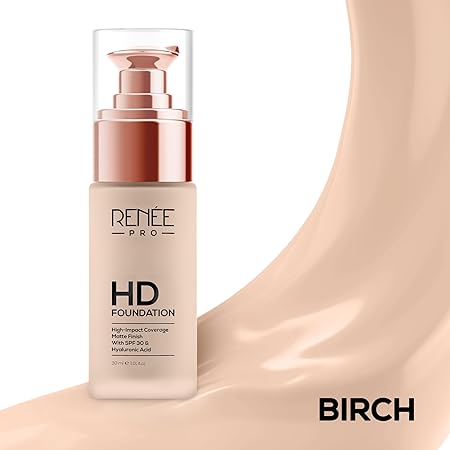 Renee PRO HD Foundation - Birch|30 ml|MRP 1050