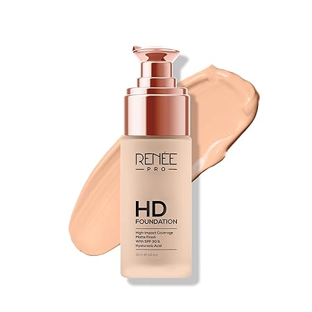 Renee PRO HD Foundation - Oak|30 ml|MRP 1050