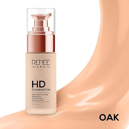 Renee PRO HD Foundation - Oak|30 ml|MRP 1050