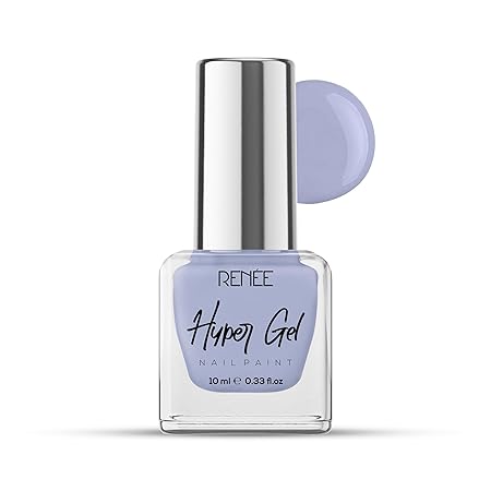 Renee Hyper Gel Nail Paint - Baby Blue|10 ml|MRP 149