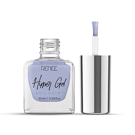Renee Hyper Gel Nail Paint - Baby Blue|10 ml|MRP 149