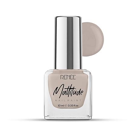 Renee Mattitude Nail Paint -Soft Clay|10 ml|MRP 149