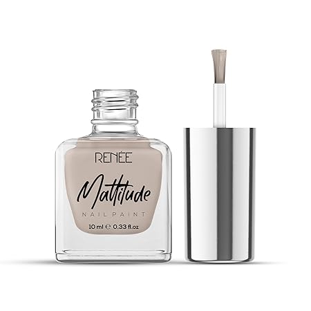 Renee Mattitude Nail Paint -Soft Clay|10 ml|MRP 149