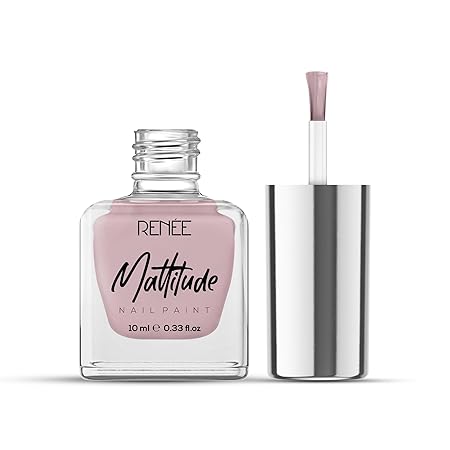 Renee Mattitude Nail Paint - Sombre Nude|10 ml|MRP 149