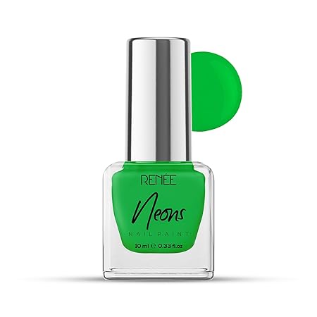 Renee Neons Nail Paint - Green Gush|10 ml|MRP 149
