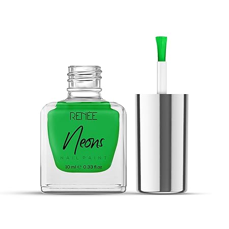 Renee Neons Nail Paint - Green Gush|10 ml|MRP 149