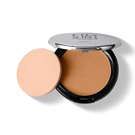 Renee Pro HD 3-IN-1 Compact - Amande|9 gms|MRP 650