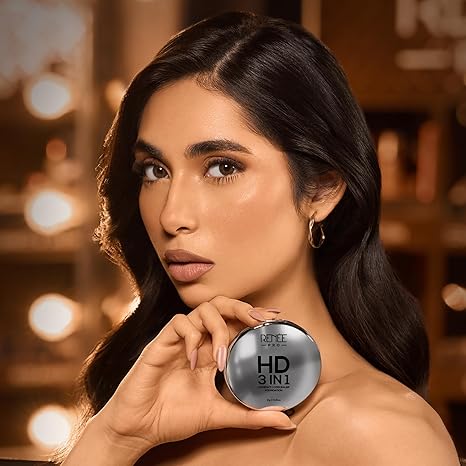Renee Pro HD 3-IN-1 Compact - Amande|9 gms|MRP 650