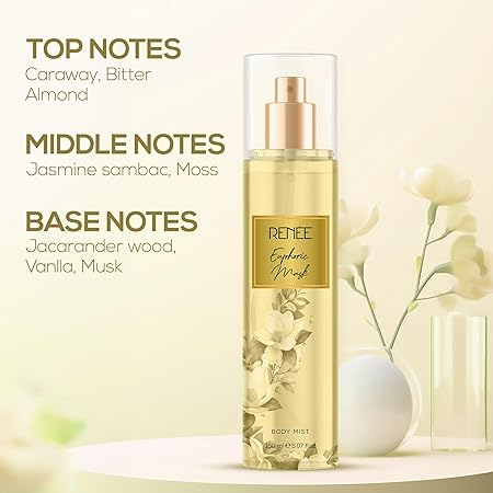 Renee Euphoric Musk Body Mist For Her|150 ml|MRP 399